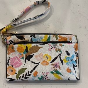A New Day Floral Wristlet Clutch